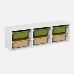 sweeek Mobile per bambini con 6 contenitori colorati