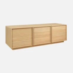 sweeek Mobile TV decorazione legno 3 ante 140cm