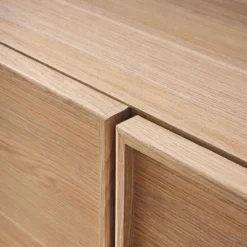 sweeek Mobile TV decorazione legno 3 ante 140cm