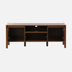 Mobile TV decorazione legno 2 ante 1 cassetto 140cm