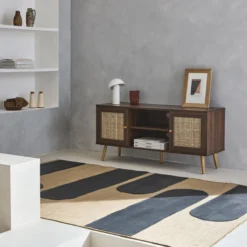 sweeek Mobile TV in cannage 2 livelli, 120cm