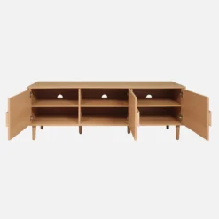 Mobile TV vintage effetto legno 3 ante 150cm
