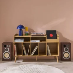 sweeek Mobile vinile XL vintage decorativo in legno, 130cm