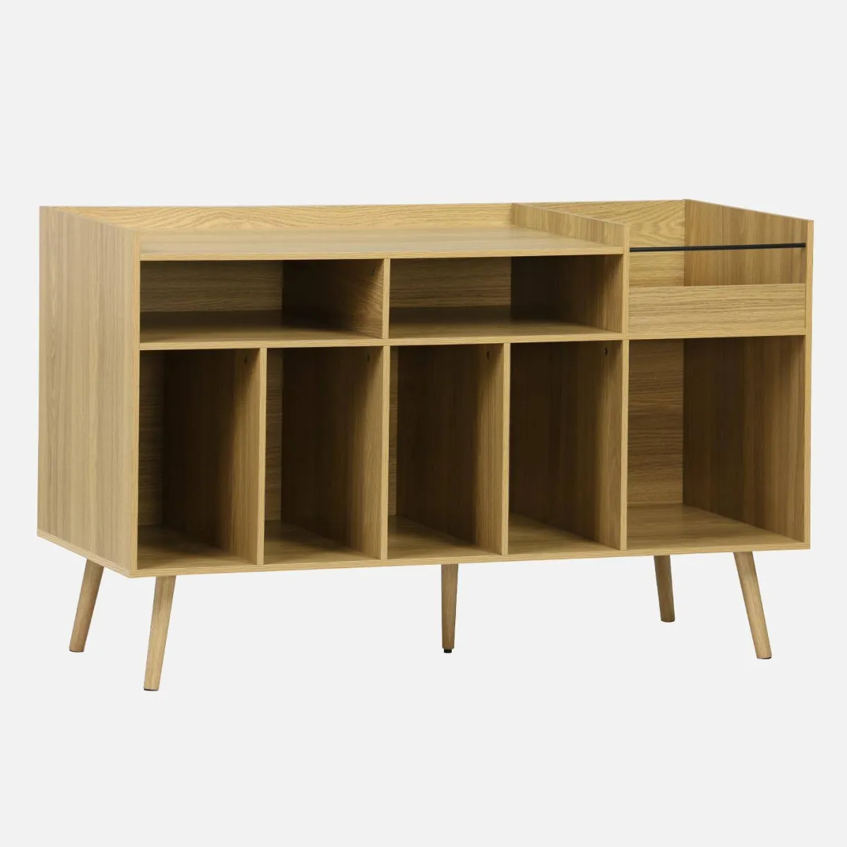 sweeek Mobile vinile XL vintage decorativo in legno, 130cm