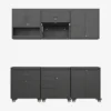 sweeek Mobili contenitore per garage 6 moduli acciaio