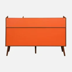 Mobili vintage per vinili effetto legno bicolore XL