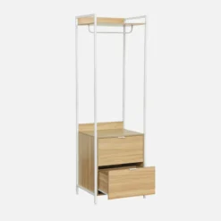 sweeek Modulo armadio con 1 armadio, 2 cassetti e 1 ripiano