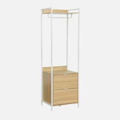 sweeek Modulo armadio con 1 armadio, 2 cassetti e 1 ripiano