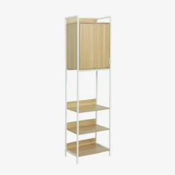 sweeek Modulo armadio con 5 ripiani e 1 anta