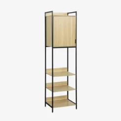 Modulo armadio con 5 ripiani e 1 anta
