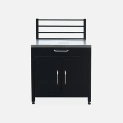 sweeek Modulo cucina da esterna in acciaio 1 cassetto e 2 ante, 80cm