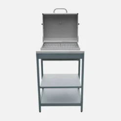 Modulo cucina da esterno con barbecue a carbonella