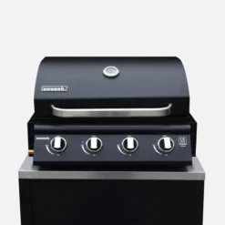 sweeek Modulo cucina da esterno con barbecue a gas 4 bruciatori, 5 moduli