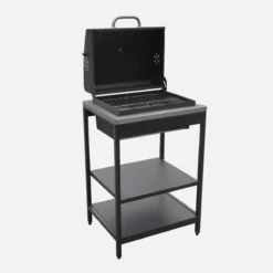 sweeek Modulo cucina da esterno con barbecue a carbonella