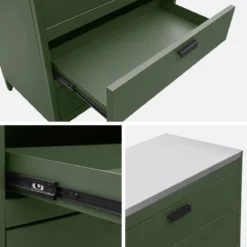 sweeek Modulo cucina da esterno con barbecue a gas a 3 bruciatori, 5 moduli