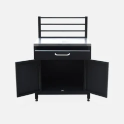 sweeek Modulo cucina da esterno in acciaio inox, 6 moduli