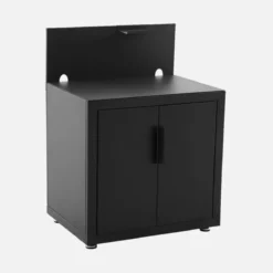 sweeek Modulo cucina da esterno in acciaio 2 porte 1 gancio, 80cm