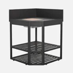 sweeek Modulo cucina da esterno in acciaio con accessori, 80cm