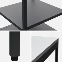 sweeek Modulo cucina da esterno in acciaio con 2 ripiani, 49cm