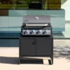 sweeek Modulo cucina da esterno in acciaio con 2 ante, 80cm
