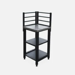 sweeek Modulo cucina da esterno in acciaio 2 ripiani, 48.5cm