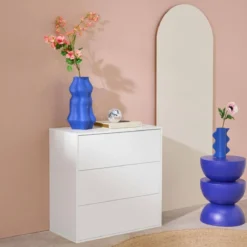 sweeek Modulo di stoccaggio decorativo in legno 3 cassetti