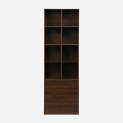 Modulo di stoccaggio decorativo in legno 3 cassetti