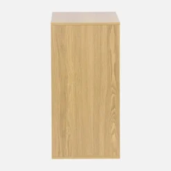 Modulo di stoccaggio decorativo in legno 3 cassetti