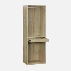 Modulo guardaroba con appendiabiti e portapantaloni