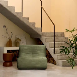 Modulo per divano modulare in velluto a coste