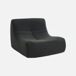 sweeek Modulo per divano modulare senza braccioli in bouclé