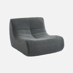 Modulo per divano modulare senza braccioli in bouclé