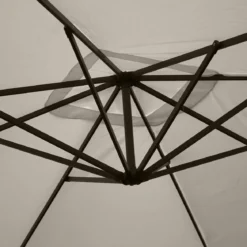 Ombrellone quadrato eccentrico, 3x3m