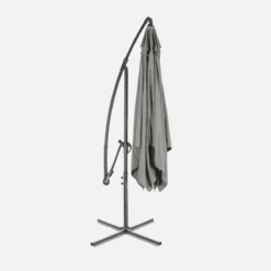 sweeek Ombrellone quadrato eccentrico, 3x3m