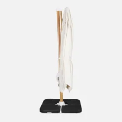 sweeek Ombrellone quadrato eccentrico, 3x3m