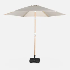 sweeek Ombrellone rettangolare asta effetto legno, 3x3m
