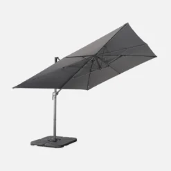 Ombrellone rettangolare decentrato, 3x4m