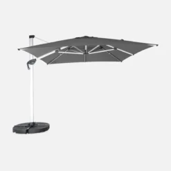 sweeek Ombrellone rettangolare decentrato 3x4m