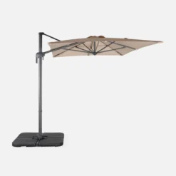 sweeek Ombrellone rettangolare eccentrico, 3x2m