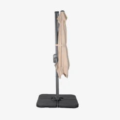 sweeek Ombrellone rettangolare eccentrico, 2x3m + base 50x50cm