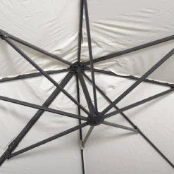 Ombrellone rettangolare, 3x4m + base