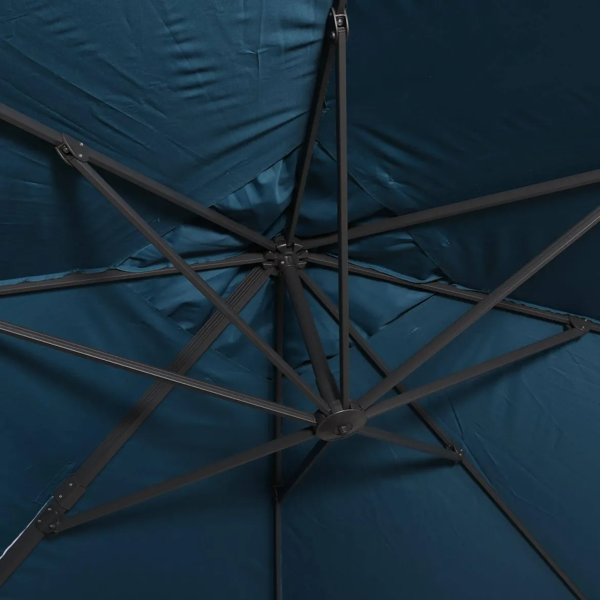 Ombrellone rettangolare, 3x4m + base