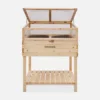 sweeek Orto rialzato in legno 80x60x109cm