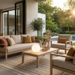 Palla luminosa a LED senza fili, per interni/esterni, 16 colori