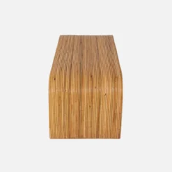 sweeek Panca, fine letto in rattan naturale, 100cm