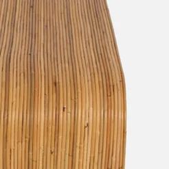 sweeek Panca, fine letto in rattan naturale, 100cm