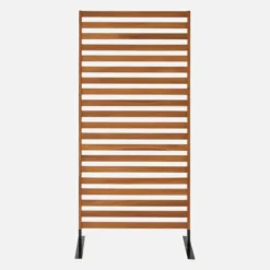 sweeek Paravento pieghevole in legno, 80x170x40cm
