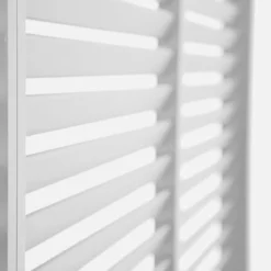 sweeek Pergola bioclimatica 3x3m in alluminio con lamelle orientabili V2 + 3 persiane