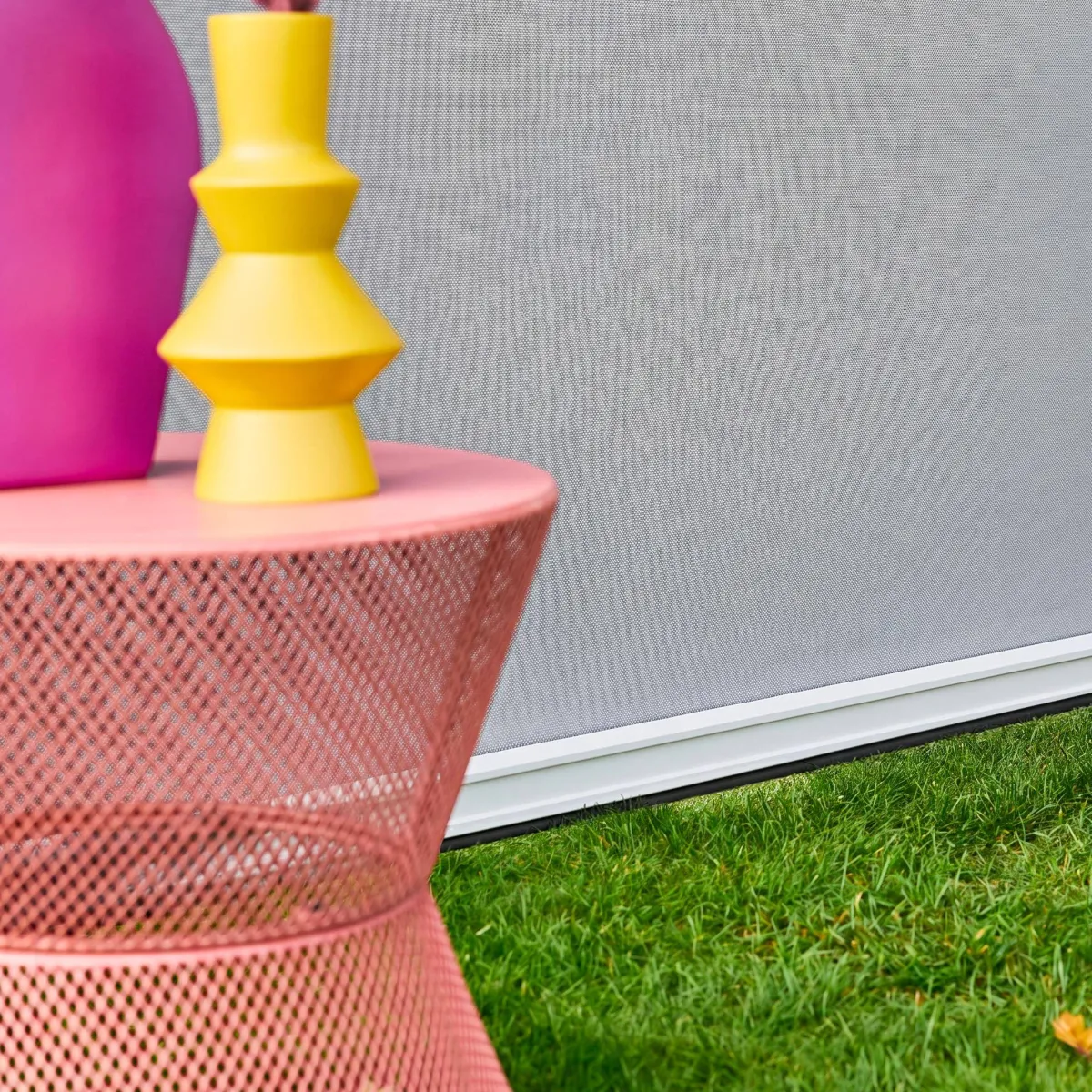 sweeek Pergola bioclimatica 3x4m in alluminio + tenda da sole 4m