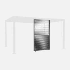 sweeek Persiana a lamelle orientabili 1.3m per pergola Palace